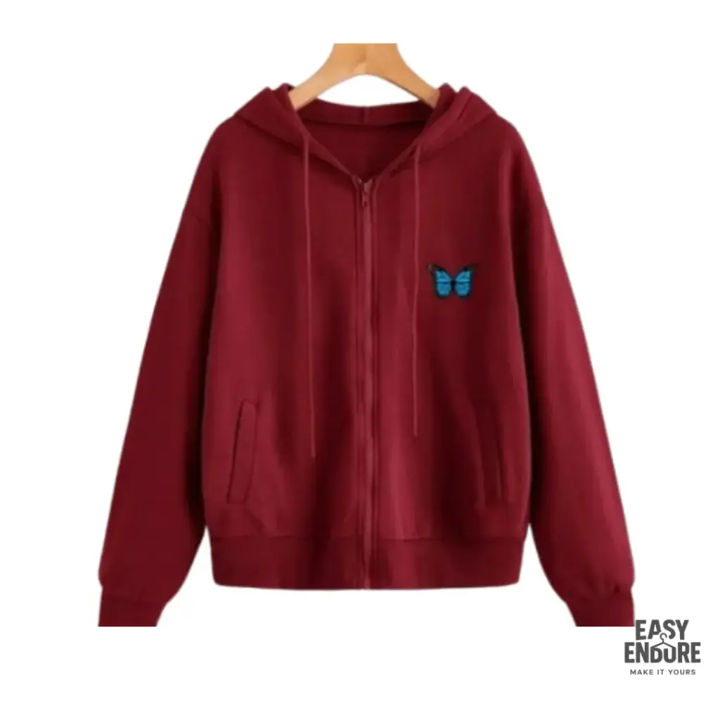 Simple Butterfly Hoddies