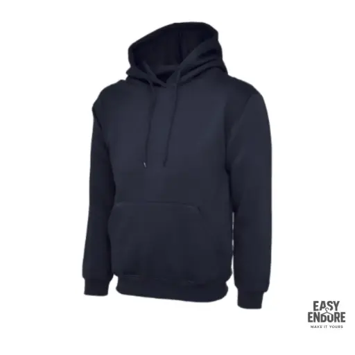 Plain Navy Blue Hoodie